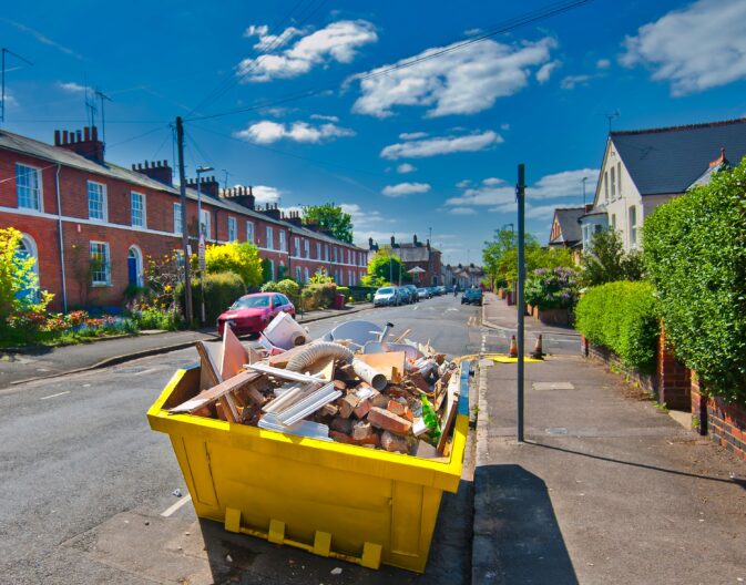 Advice for loading a skip. Domestic Skip Hire