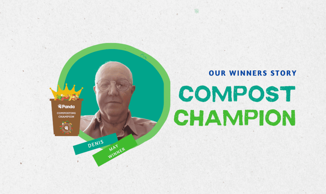 Meet Dennis; Panda's Newest Compost Champion!