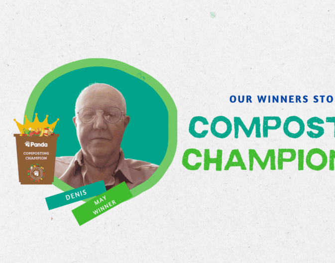 Meet Dennis; Panda's Newest Compost Champion!